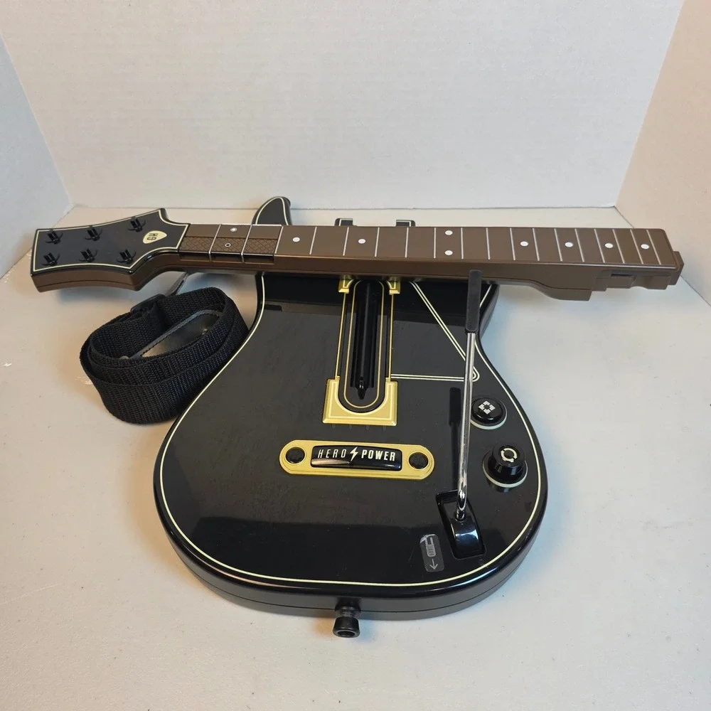Guitar‎ Hero Live Wireless Controller Black Activision 0000654 No Dongle or Game